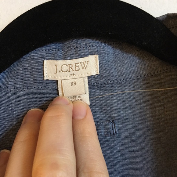 NWOT J Crew Chambray Tunic - Picture 3 of 5